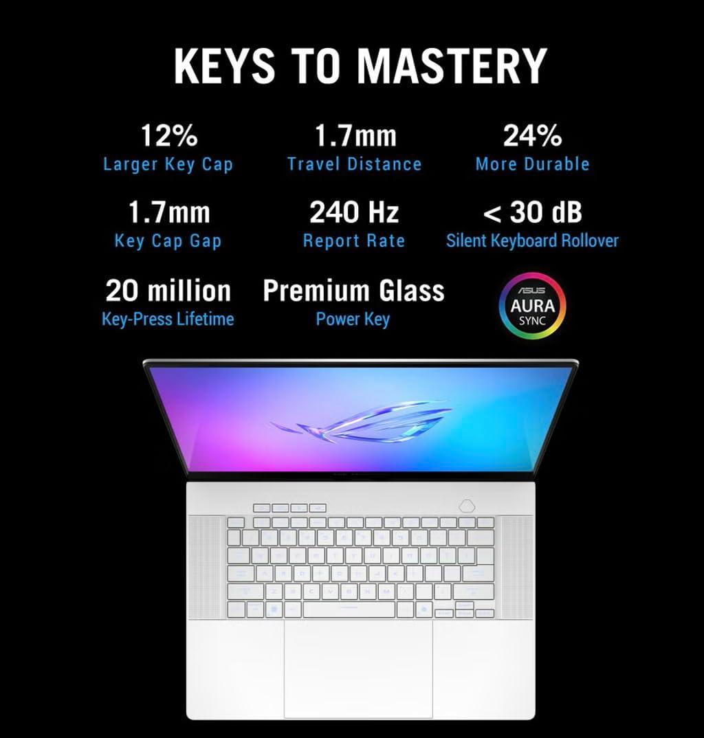 ASUS ROG Zephyrus G16 - KI-Workstation, Flaschenhals ade, hohes TGP