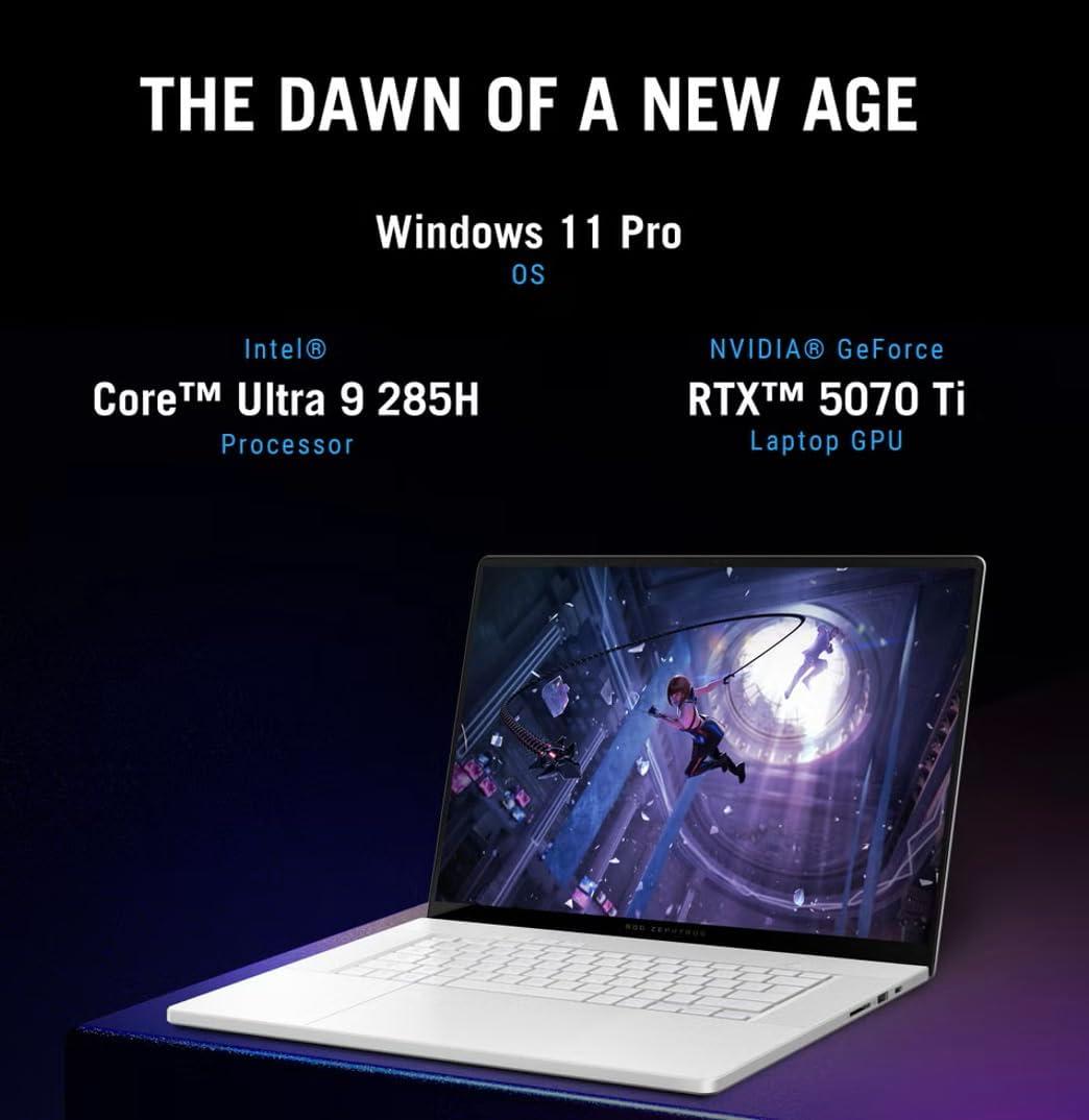 ASUS ROG Zephyrus G16 - KI-Workstation, Flaschenhals ade, hohes TGP