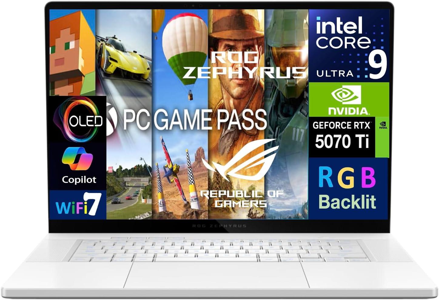 ASUS ROG Zephyrus G16 - KI-Workstation, Flaschenhals ade, hohes TGP