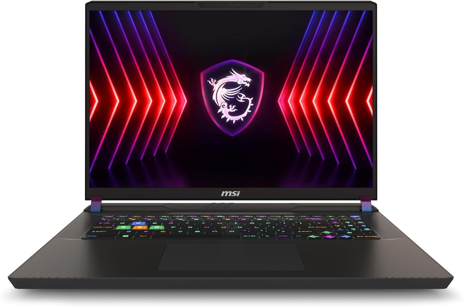 MSI Vector 17 - KI-Workstation für Profis, Engpässe lösen, 175W TGP
