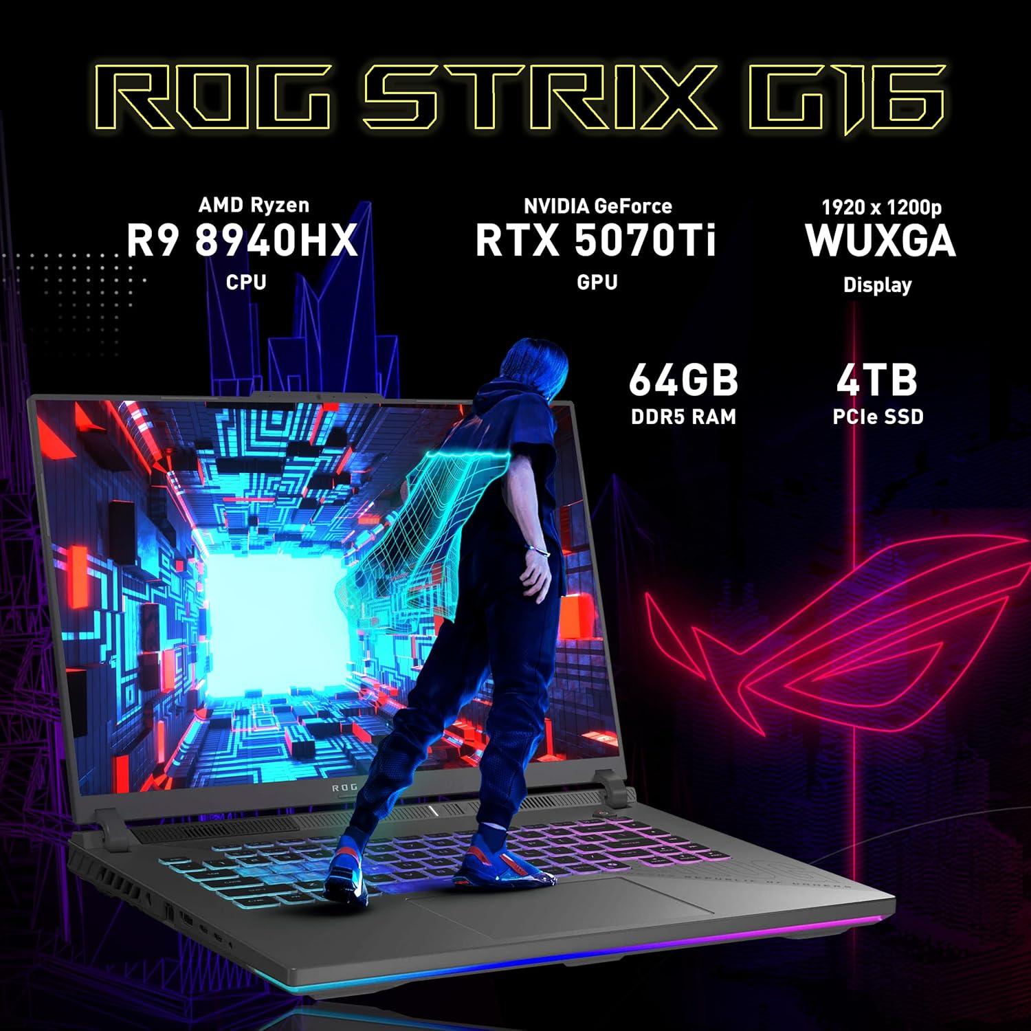 ASUS ROG Strix G16 - KI-Workstation, TGP/TDP, Flaschenhals & Karriere