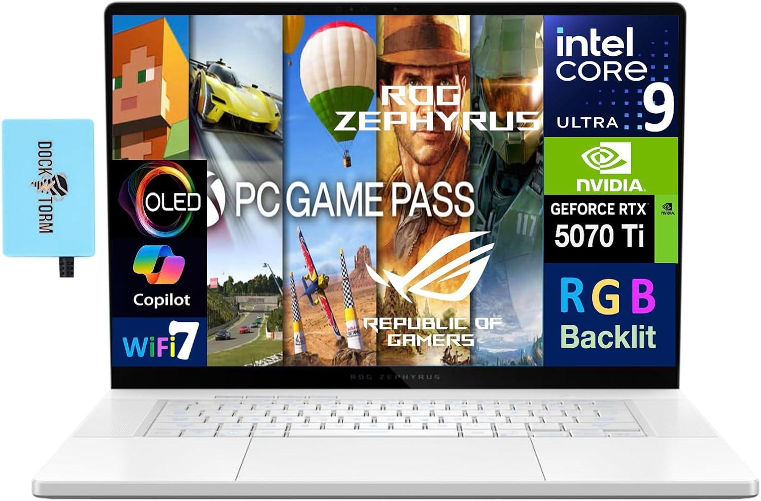 ASUS ROG Zephyrus G16 - KI-Workstation, Flaschenhals ade, hohes TGP