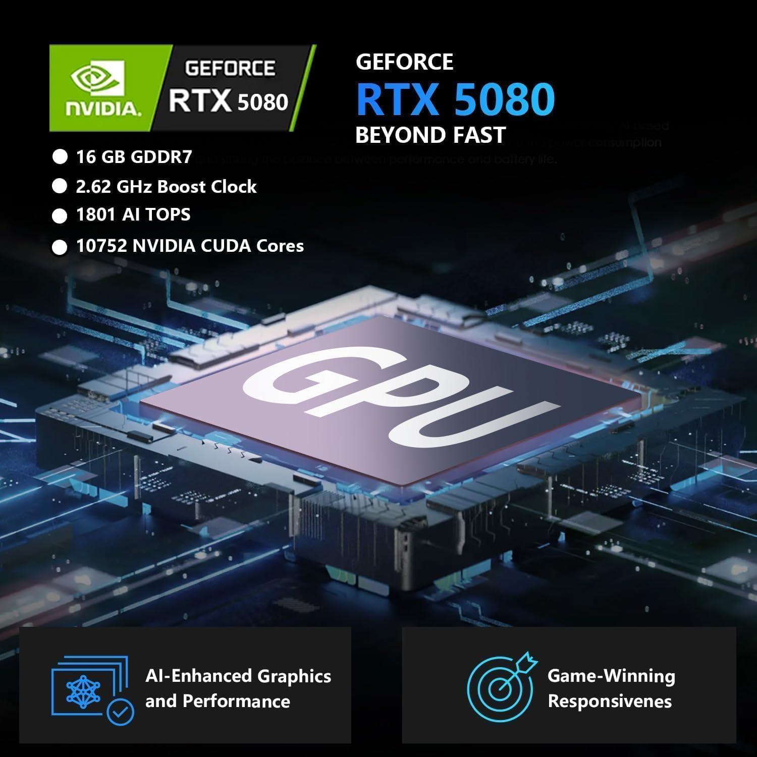 MSI Vector 16 HX - KI-Workstation, Rendering-Monster, hohe TGP/TDP