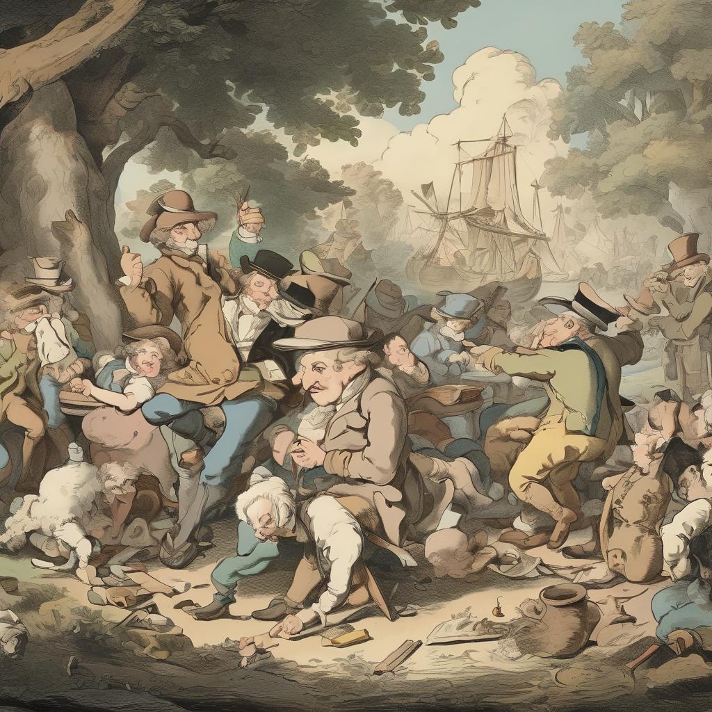 Η ζωή και οι επιρροές του Thomas Rowlandson