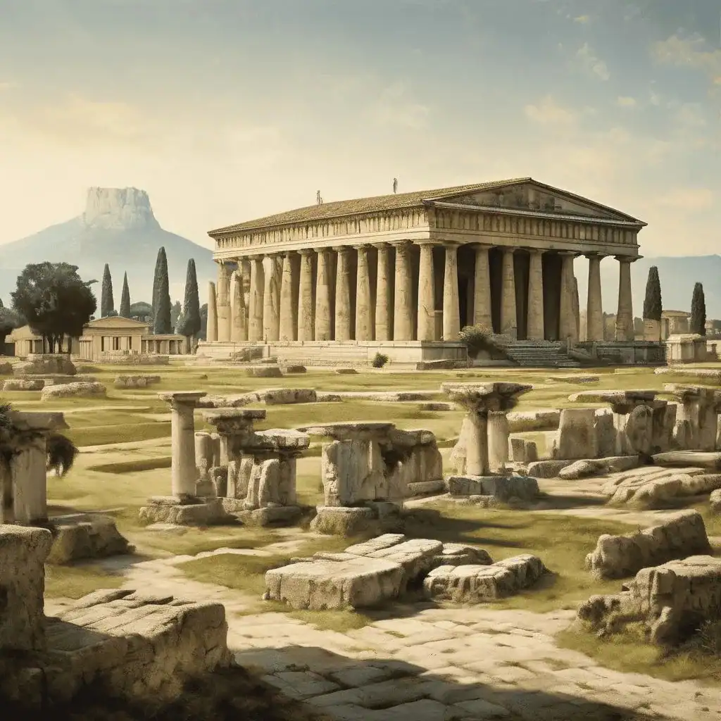 Paestum, The Temples – Saverio della Gatta