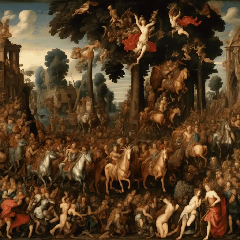 The Triumphal Procession of Bacchus – Maerten van Heemskerck